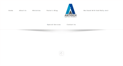 Desktop Screenshot of antioch-baptist.com