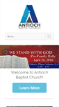 Mobile Screenshot of antioch-baptist.com